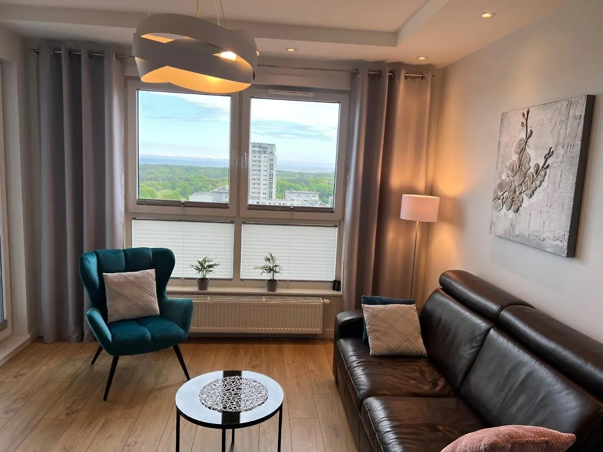 公寓 Apartament Nad Morzem Bay View 格但斯克